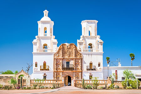 Remove BG Save Share Sample Mission San Xavier del Bac