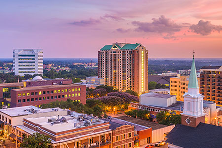 Tallahassee, Florida, USA Skyline