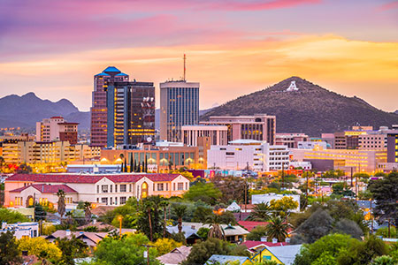 Tucson, Arizona, USA Skyline